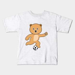 Bear and Soccer Kids T-Shirt